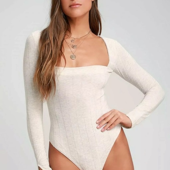 LAST 1 Large Free People Women Beside Me Bodysuit - Picture 5 of 16